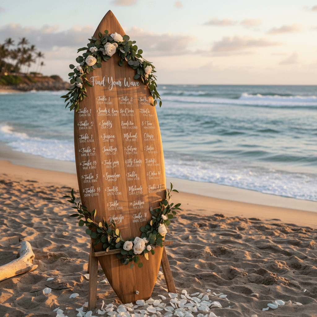 Wedding Seating Chart Example 4